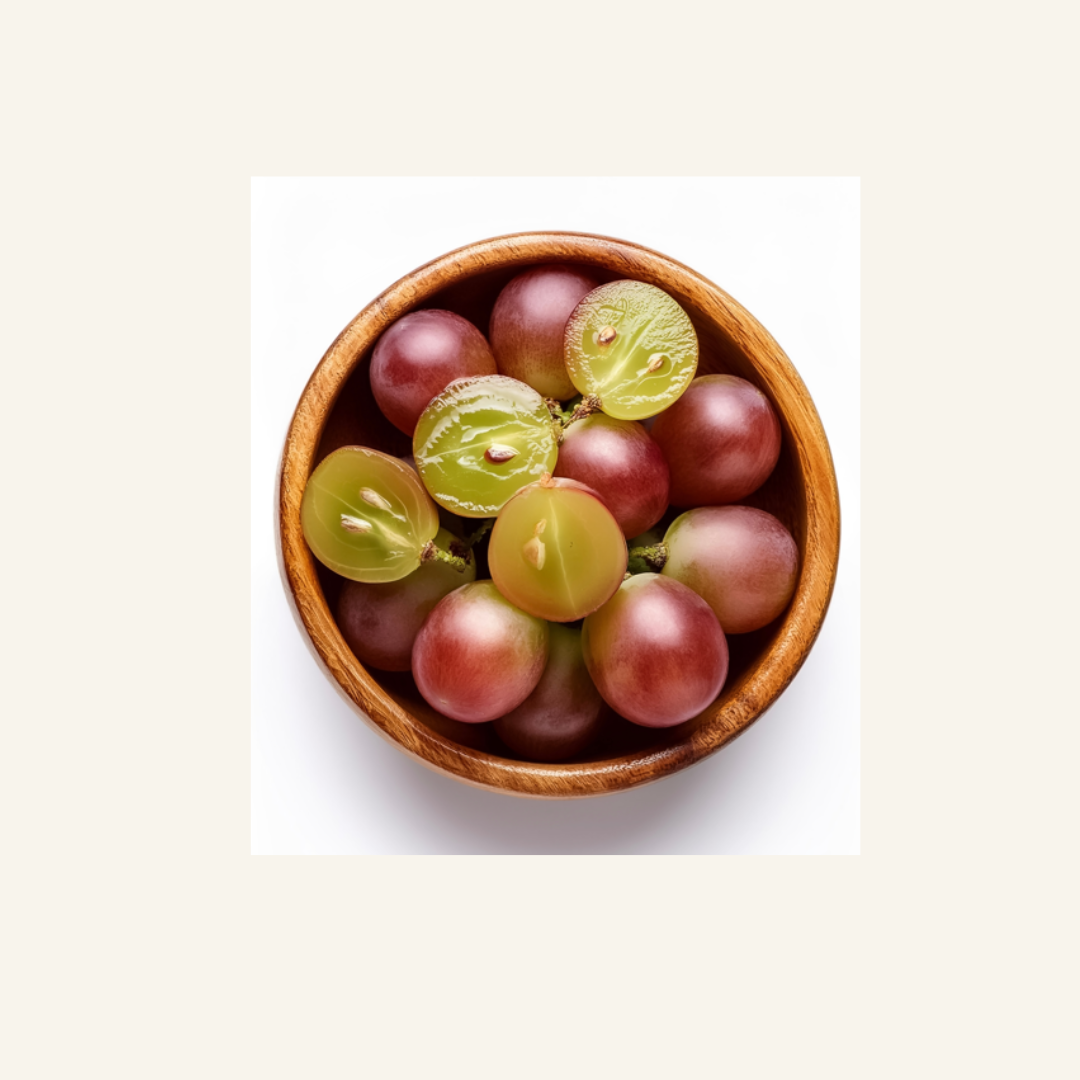 त्वचा के रंग को उज्ज्वल करने और त्वचा को हाइड्रेट करने के लिए अंगूर के साथ infused। यह लालिमा और जलन को भी कम करता है।